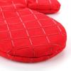 1pair Heat Resistant Non-slip Silicone Surface And Soft Gloves