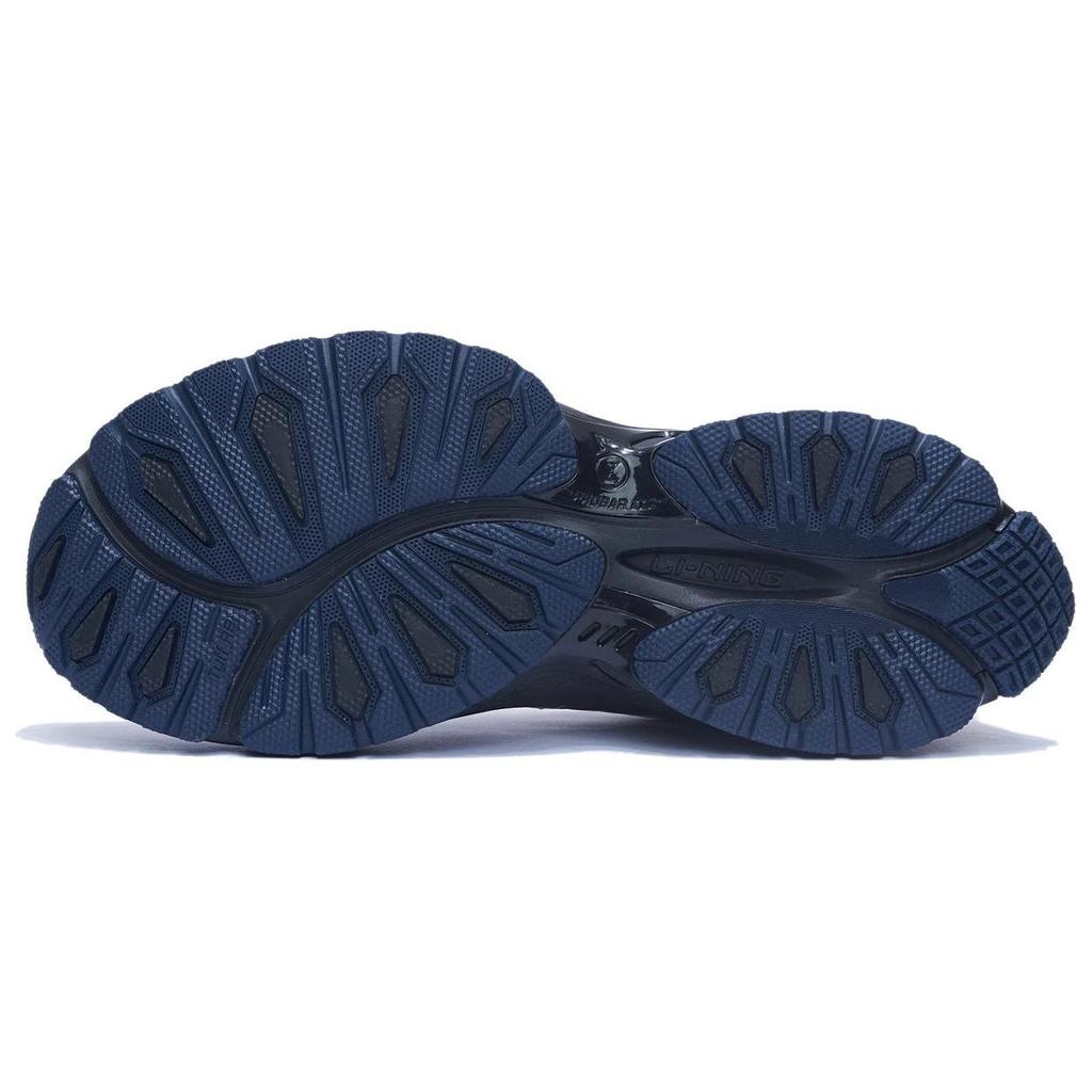 Soulland X Li Ning прочные дышащие низкие спортивные повседневные туфли мужские кроссовки белые коричневые AZGS103-5