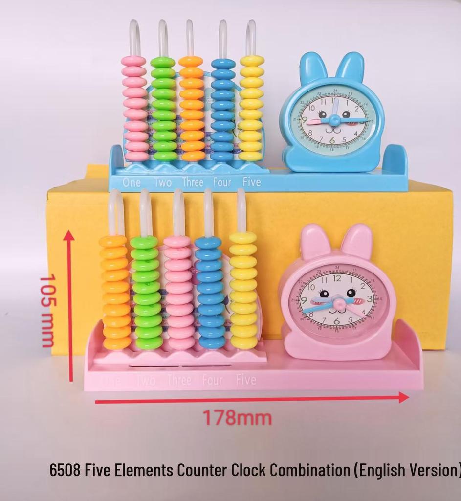 Student Abacus Enlightenment Toy: Educational DIY Puzzle for Children's Learning