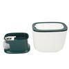Household Rice Dispenser Large Capacity Automatic Rebound Food Grain Storage Container with Cup