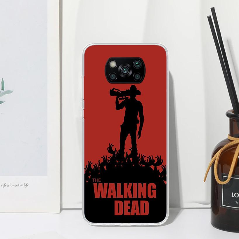 The Walking Deads TV Phone Case For Xiaomi Poco X7 X6 X5 M7 M8 Pro F7 Ultra Redmi 15C 15 13C 13 12C 12 10 10C 10A Art Fundas Poc