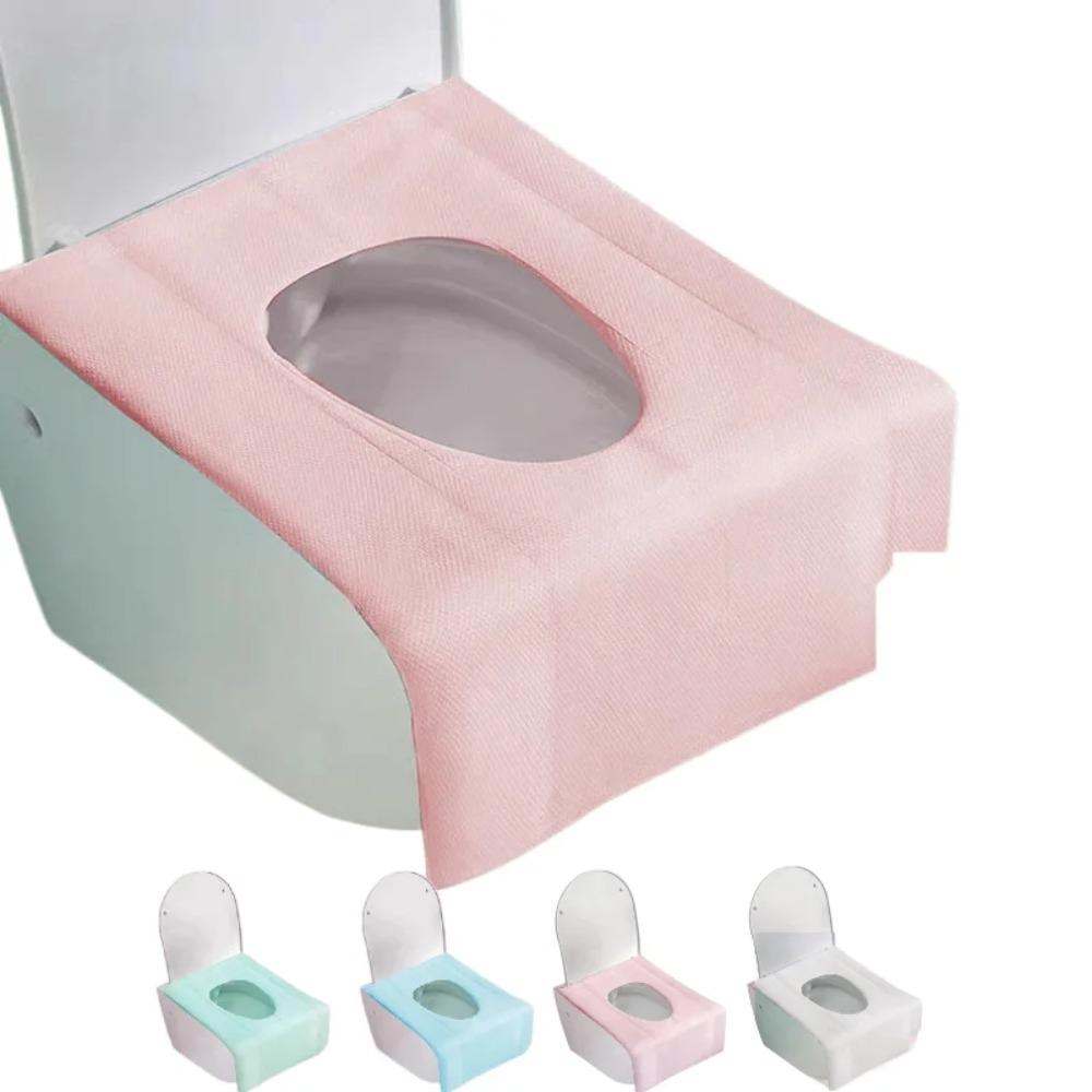 Disposable Toilet Seat Covers XL, Waterproof Individually Wrapped Travel Covers for Adults Kids Public Restroom Airplane Camping Potty Training