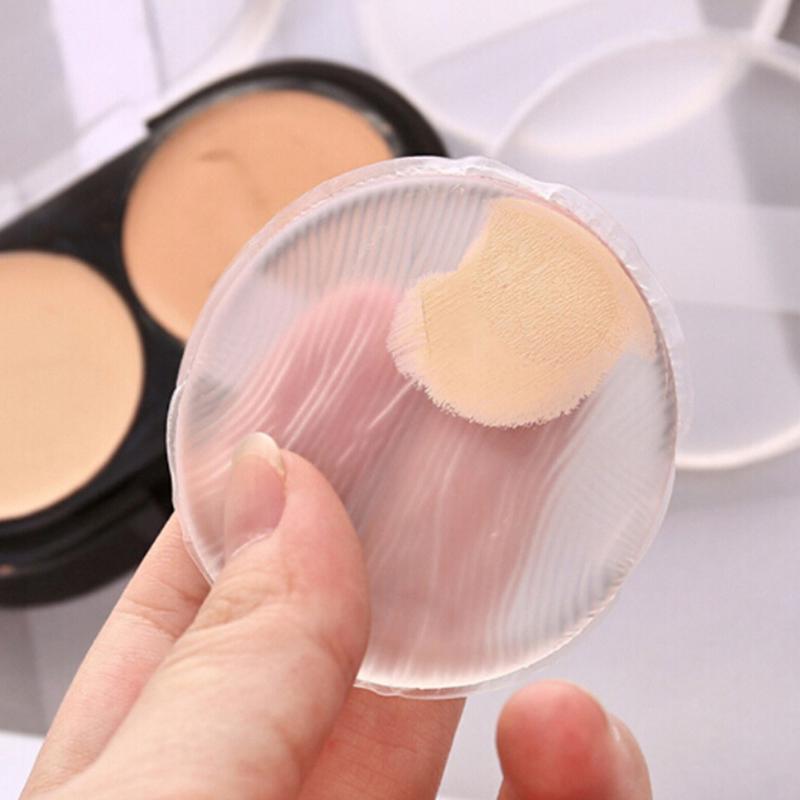 Face Makeup Wet And Dry Makeup Sponge Cushion Powder Puff Dual-Use Silicone Puff