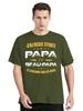 Fathers Day Birthday T Shirt Unisex Tops Tees Casual T Shirt Camisetas New Assure Deux Titres Papa Et Beau Papa Dad Papa Tshirt