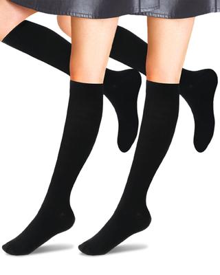 Компрессионные высокие носки для стояния и офиса, тонизирующие и формирующие. Идеальны для и после родов. Дневные и ночные. Женские носки Baby-mine, для работы, медицинские,