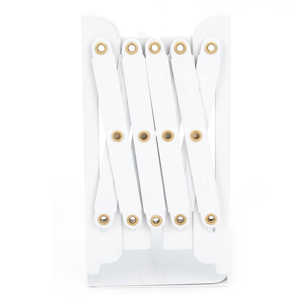 Students Adjustable Bookends Expandable Desktop Book Organizer Holder for Home Office