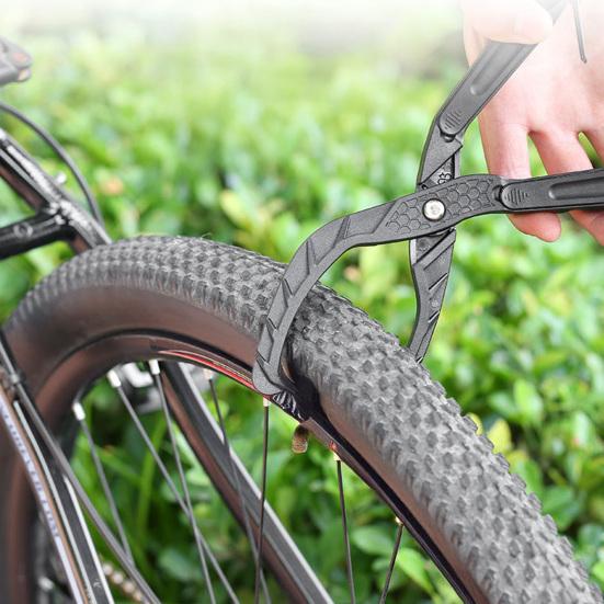 Bicycle Tire Pliers with Tire Lever Portable Multifunctional MTB Road Mountain Bike Tire Repair Maintenance Tools Cycling Bicycle Accessories