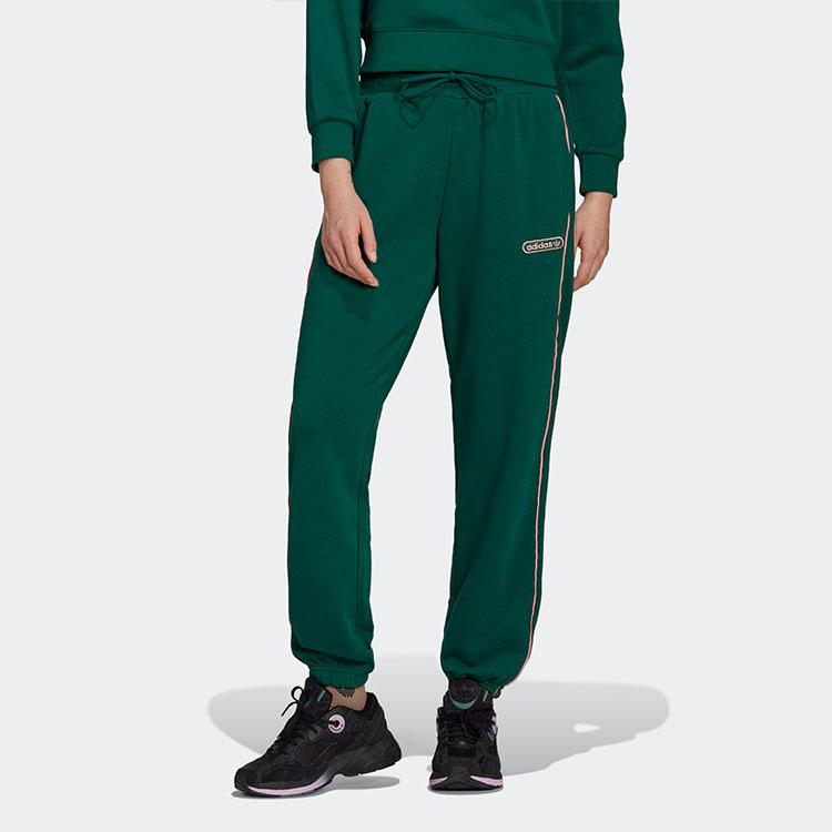 adidas Женские ретро-брюки-джоггеры Originals, роскошные, цвет Collegiate Green, HL0032