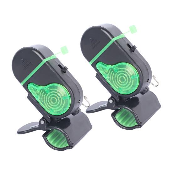 2 шт. Сигнальная лампа поклевки с зажимом для ночной рыбалки