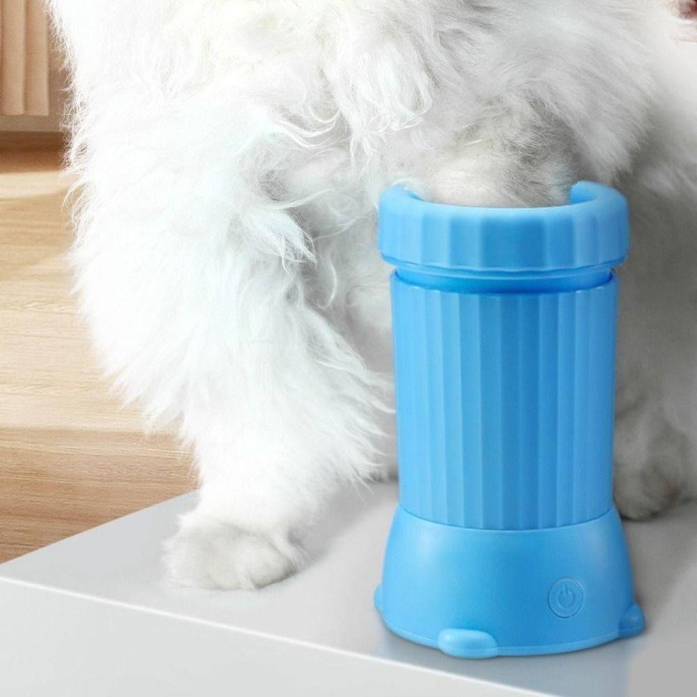 USB Rechargeable Dog Foot Washer Portable Paw Washer Cup Intelligent Pet Paw Washer Foot Cleaning