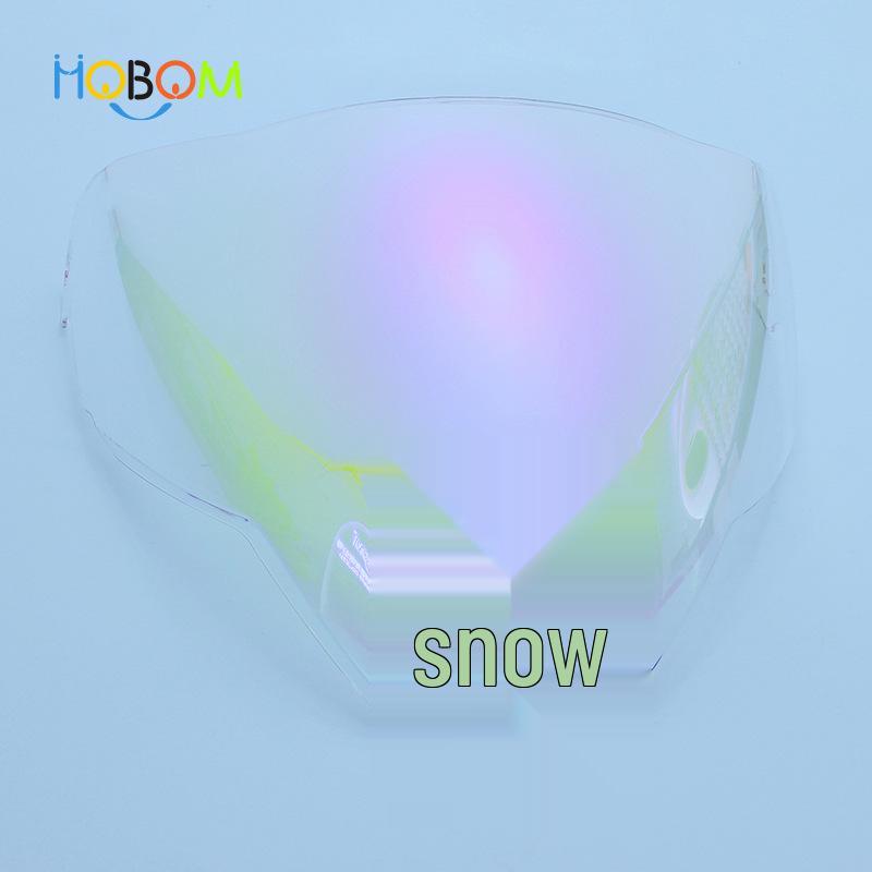 Ghost Face Motorcycle Windshield Visor for Icon Airflite C06 Helmet (Day/Night)