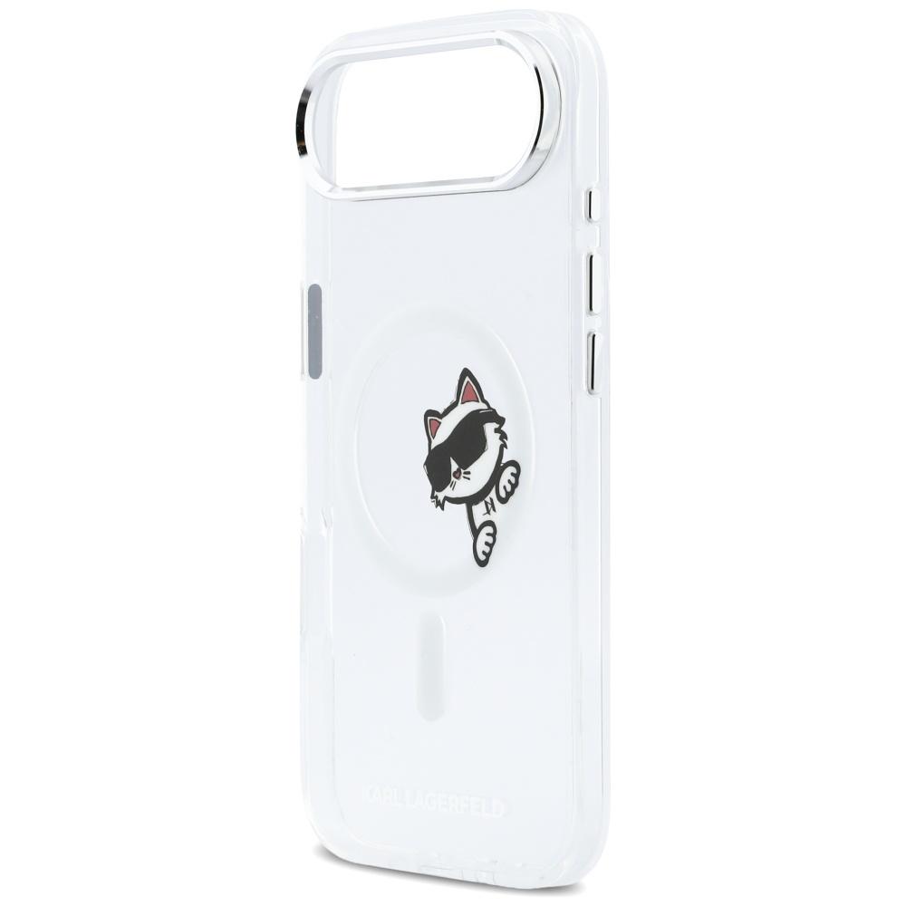 Etui Karl Lagerfeld IML Peekaboo MagSafe do iPhone Air transparent