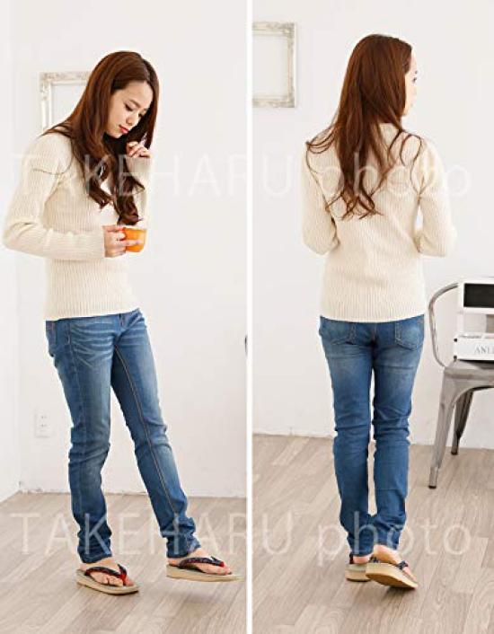 Takeharu Гэта Сделано из Сделано из татами Рогоз Резина Индиго Краска Женские Сандалии, Япония, Маты, Трава, Подошва, Средний, Овальный,