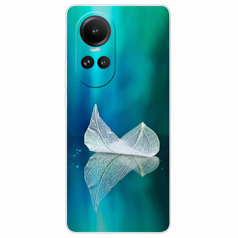 Чехол для Oppo Reno 10 5G CPH2531 Силиконовый Расписной Кот Животные ТПУ Мягкий Мраморный Coque для Oppo Reno10 Pro 5G CPH2525 Чехол для Телефона