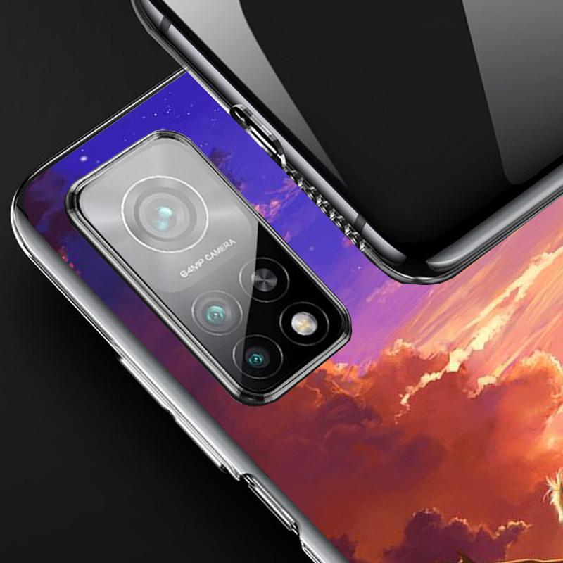 Чехол для телефона 'Папа и Девочка Мальчик' для Xiaomi Redmi Note 15 14 13 12S 12 Pro Plus 11S 11E 11 11T 10S 10 Арт Мягкий Узор Чехол Красный