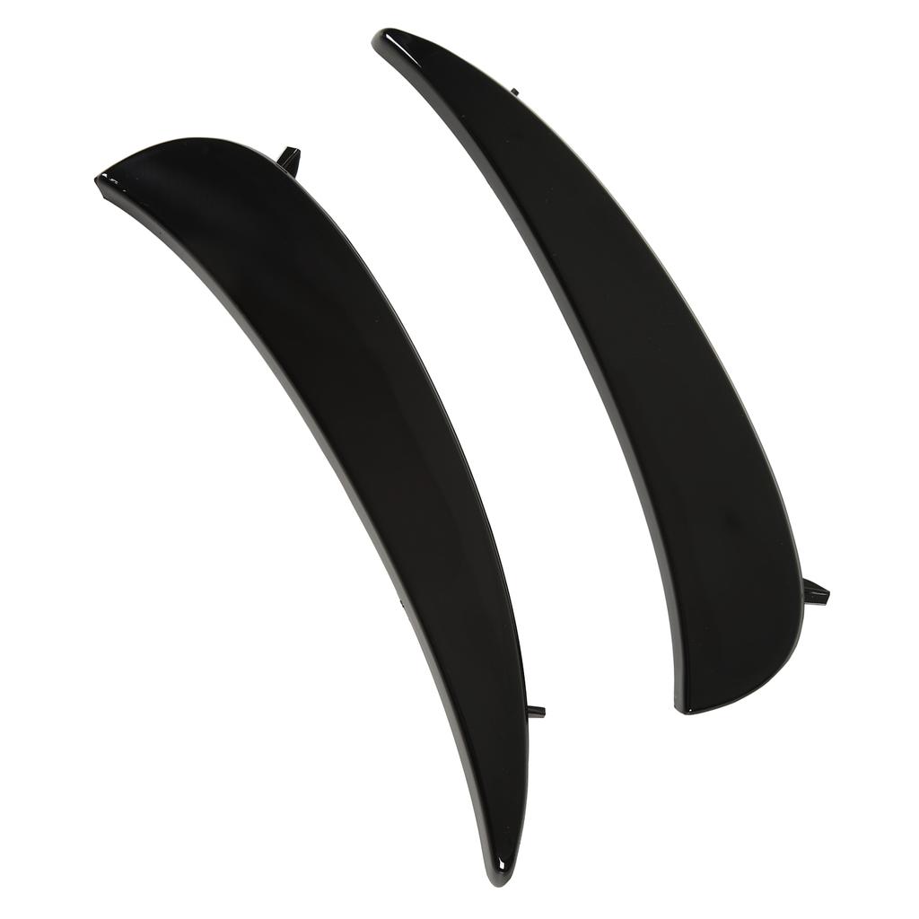 Замена глянцевой черной решетки противотуманных фар переднего бампера на Benz E?Класс W213 C238 AMG Line