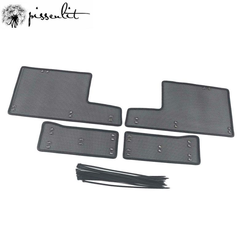 For Jeep Compass 2019+ Anti-insect Network Cover Racing Grills Water Tank Protective Net Cover Panel Decoration Accessories