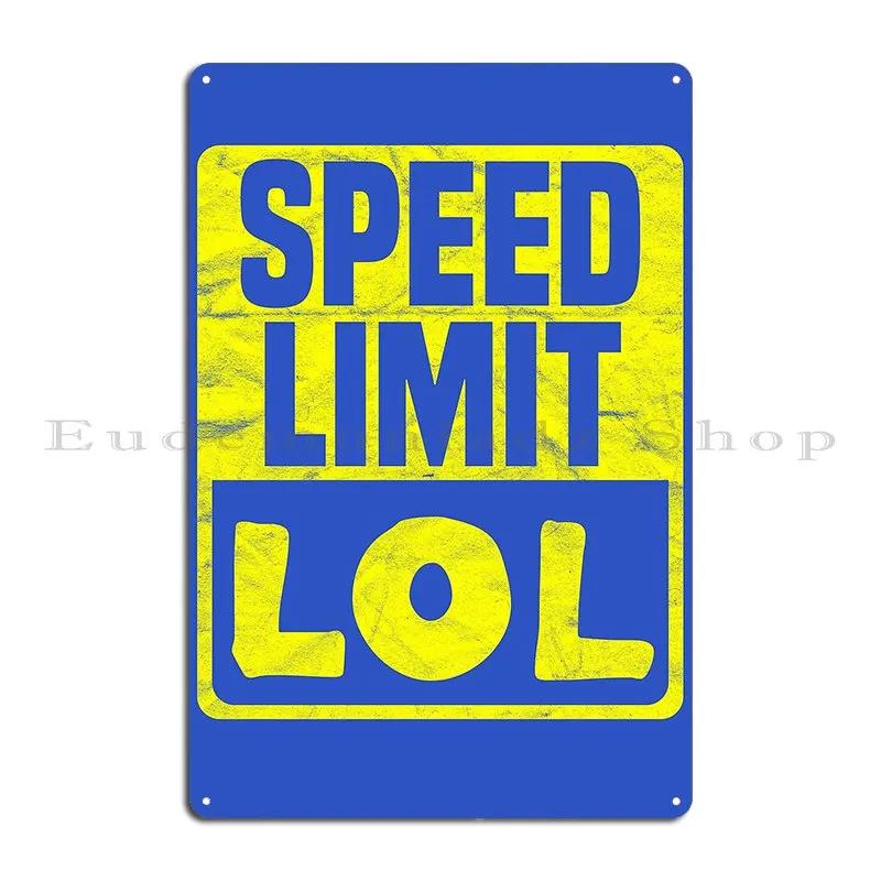 Car Gifts For Men Speed Limit Car Gifts For Men Metal Sign Designing Living Room Wall Decor Living Room Tin Sign Poster