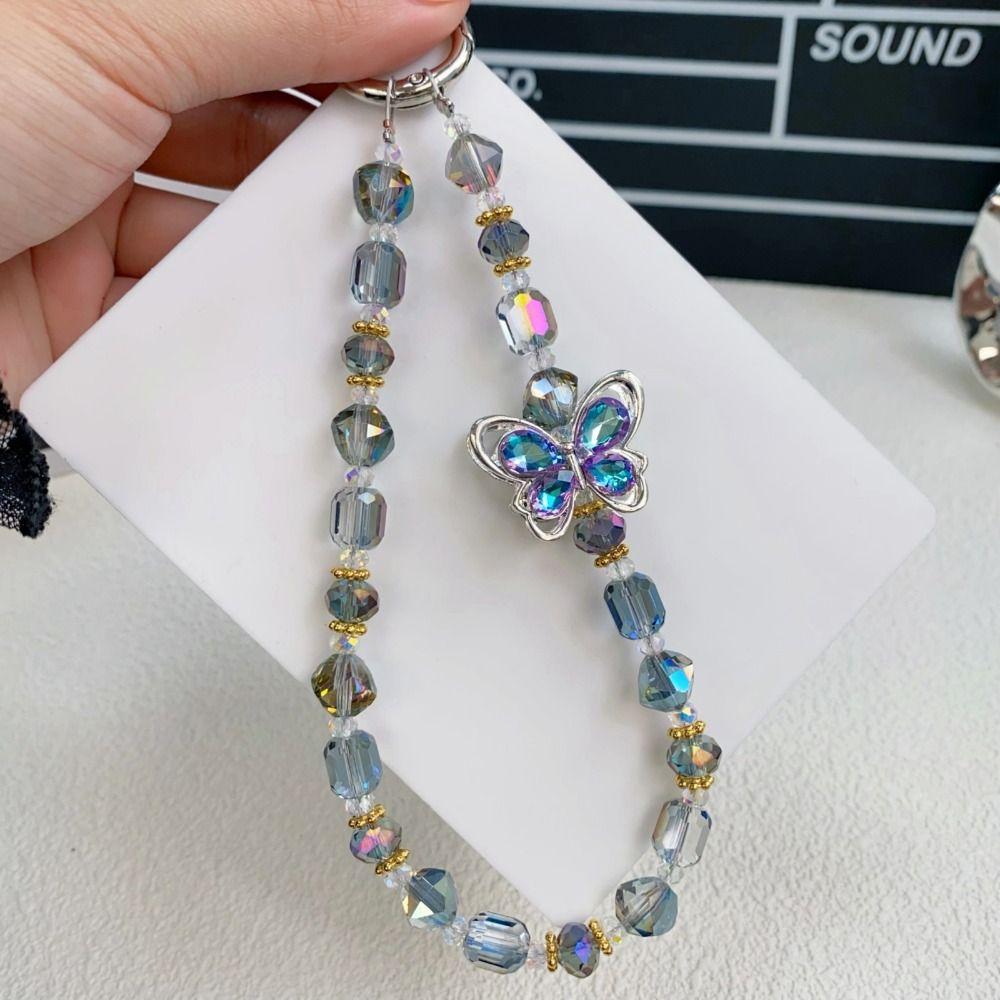 Luxury Wrist Short Hanging Rope Women Fashion Phone Lanyard Phone Case Keychain Bag Accessories