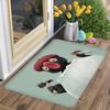 Children Animation P-Pingu Bathroom Mat Anti-slip Absorb Water Long Strip Cushion Bedroon Mat Welcome Doormat