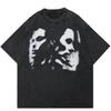 2024 Streetwear Vintage Graphic Double Faces Graphic Unisex T-Shirt