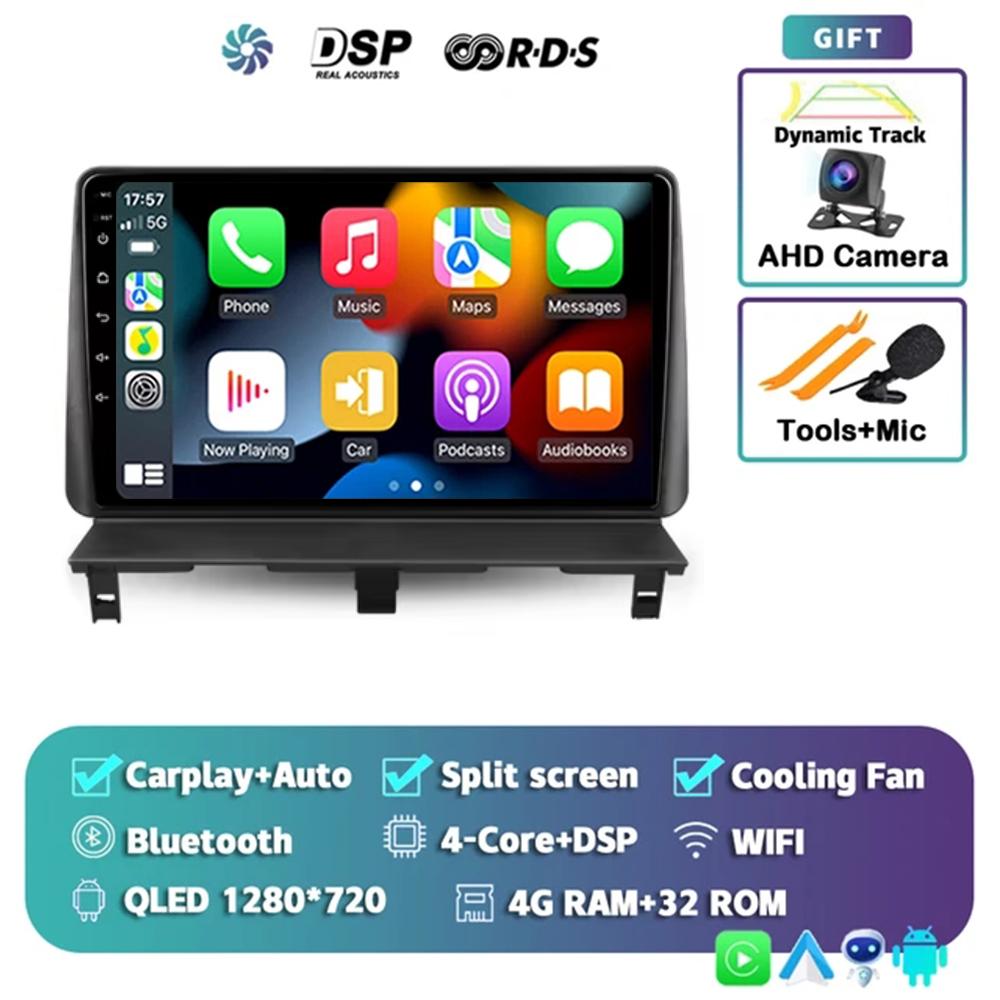 Автомобильное радио Carplay для Peugeot Partner 1 2002-2008 Partner Origin 1 2008-2011 GPS Android Auto Multimedia No 2Din Player Stereo