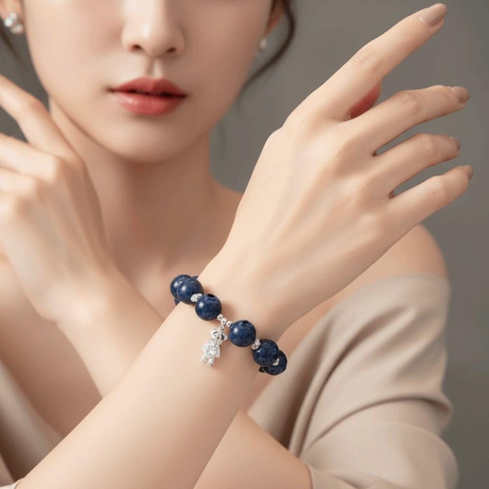 Cartoon Fruit Resin Bracelet Vibrant Colors Y2K Beaded Bracelet Best Friends Matching