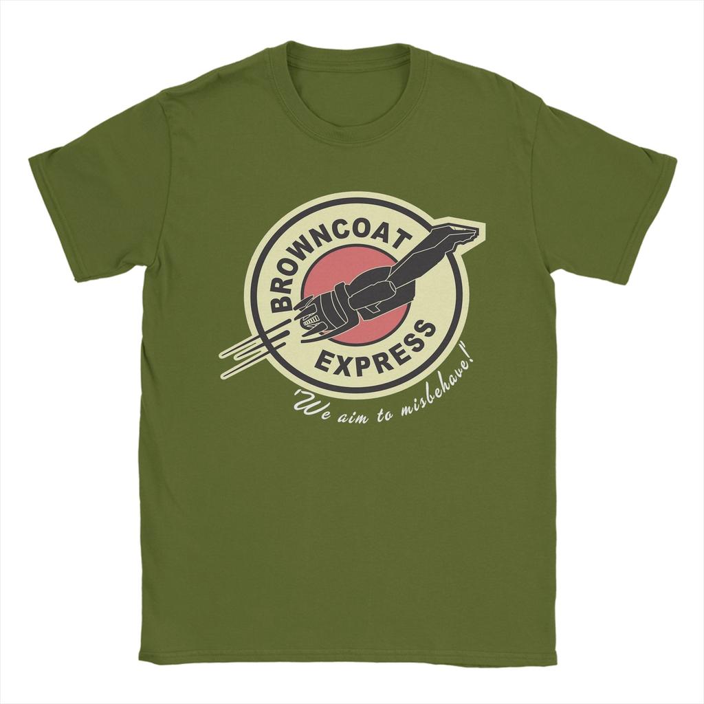 Unique Planet Express TShirt Men O Neck Pure Cotton T Shirts  Short Sleeve Tees Plus Size Clothes