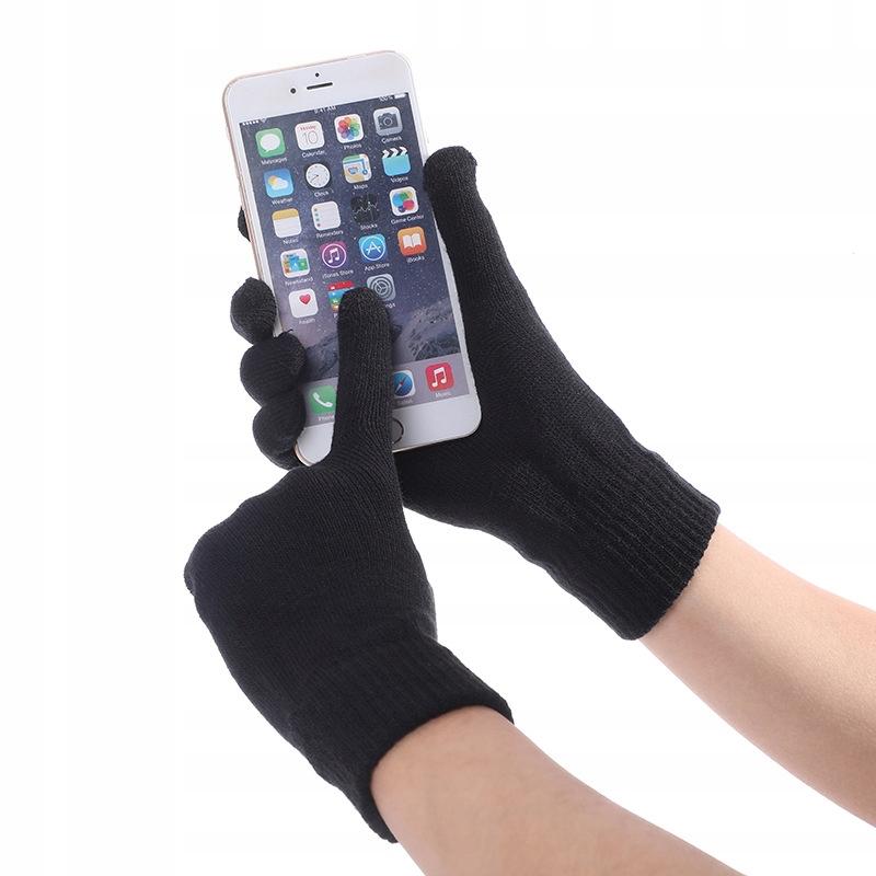 Acrylic Gloves Warm Touch 20Cm Brown R01