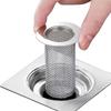 1Pc Floor Drain Modern Stainless Steel Practical Hair Filtration Convenient Anti Blocking Leakage Net Filter Screen