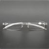 Flexible Women Transparent Reading Glasses Frameless Magnifier TR90 Ultralight Presbyopia +0.5 +0.75 +1 +1.25 +1.5 +1.75 +2 ~ +4