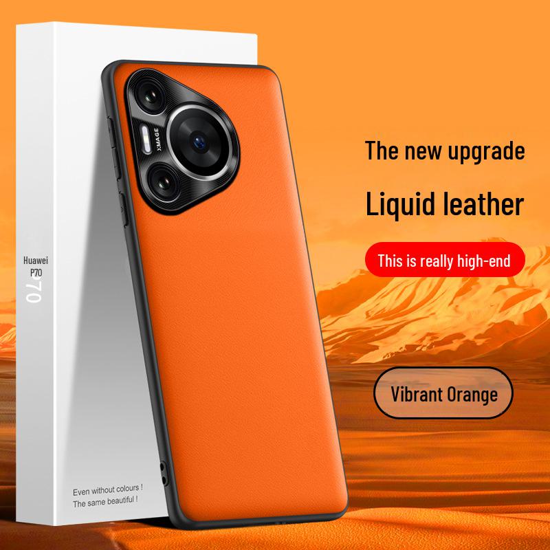 Чехол для телефона Huawei Pura70 Liquid Leather Anti-Fall - индивидуальная доставка