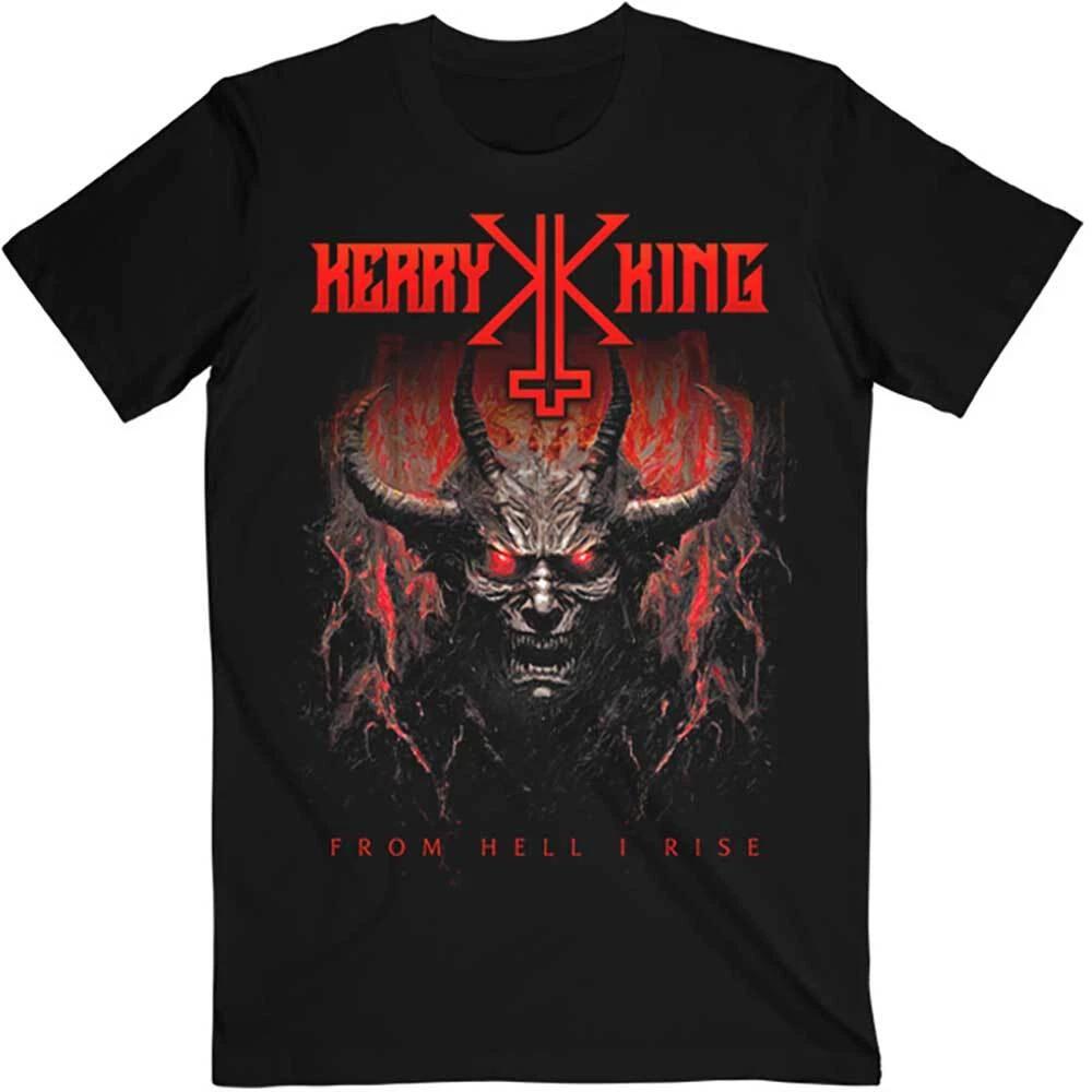 Керри Кинг From Hell I Rise Футболка с принтом Черная Новая