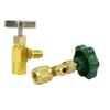 Wisepick R290 & R600A Charging Hose and Gauge Set with Can Tap & Shutoff Valve