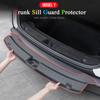 USVOTOV For Tesla Model Y Juniper Rear Bumper Guard 2025 2026 Accessories 3D Trunk Door Sill Protector Cover Cargo TPE Mat Liner