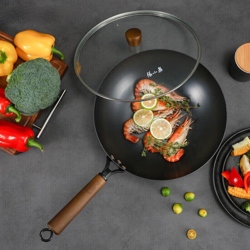 Zhang Xiao Quan 32cm Refined Iron Stir-Fry Wok