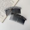 Корейский аксессуар для укладки волос Зубья Стразы Гребень Заколка для волос Мода Подарок
