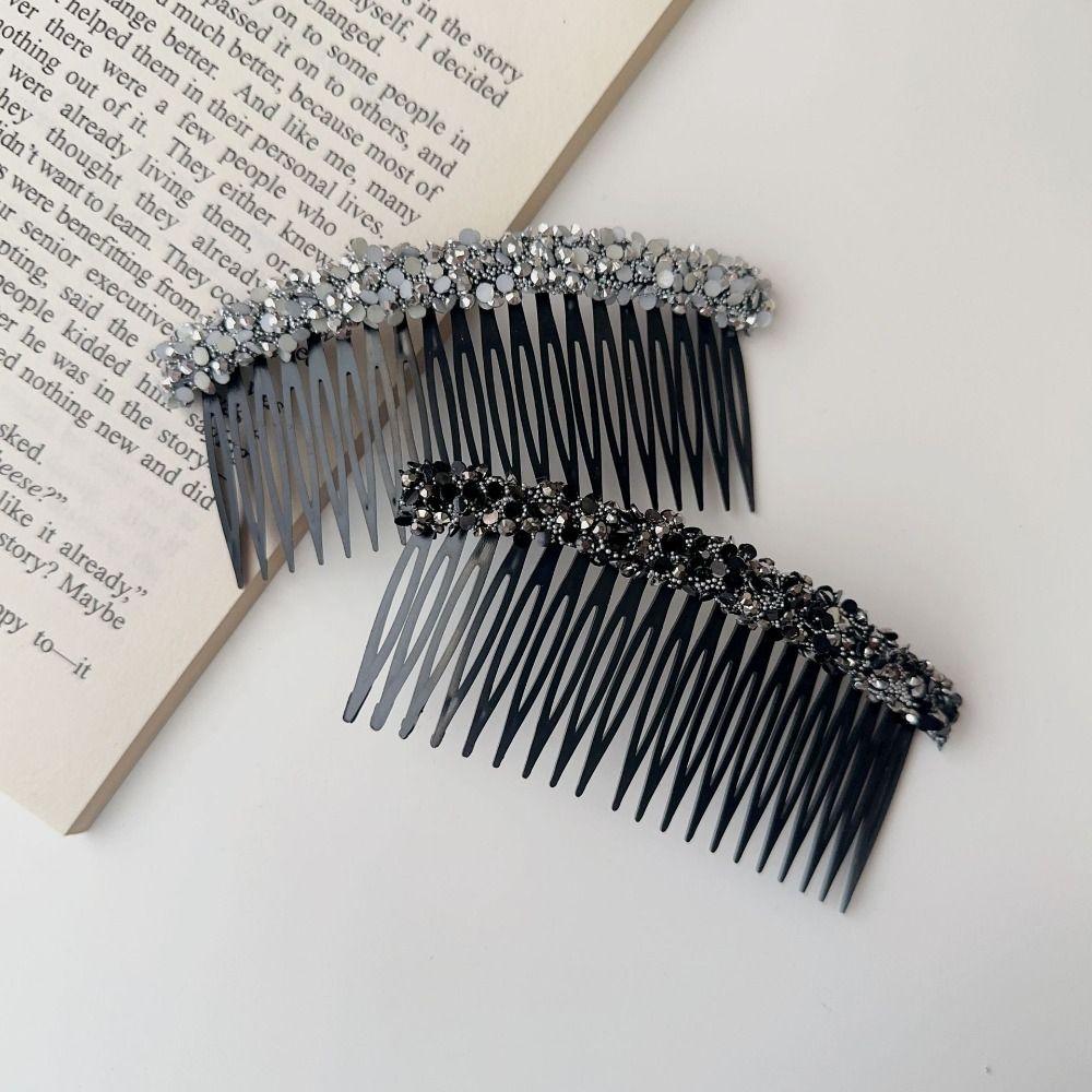 Корейский аксессуар для укладки волос Зубья Стразы Гребень Заколка для волос Мода Подарок