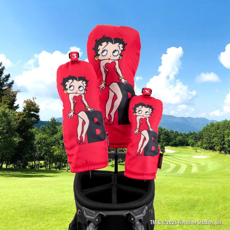 Hokushin Trading Betty Boop Headcover for Fairway Woods (OHC0082)
