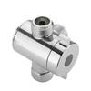 1/2'' 3-Way T-adapter Diverter Valve Adjustable Shower Head Arm Mounted Diverter Valve Bathroom Hardware Accessory