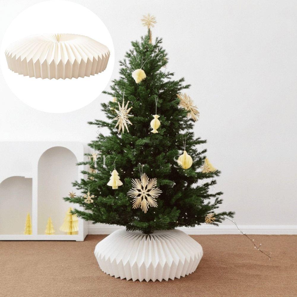 Floor Standing Tree Base Fence Festive Atmosphere Tree Foot Surround Ring Christmas Holiday