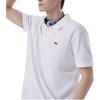 Мужская футболка поло с коротким рукавом и однотонным логотипом Levis, белая, A0229-0000