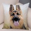 Домашнее животное овчарка декоративная наволочка для офиса гостиная автомобиль украшения дома наволочка