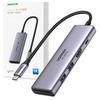 Ugreen Hub 5 En 1 Pour Usb-C 2X Usb Hdmi Tf/Sd Pour Chargement Et Transfert De Données