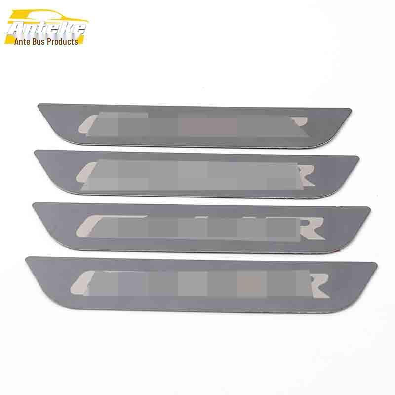 18 CHR Накладки на двери от ударов ногами и накладки на декоративные панели подлокотника