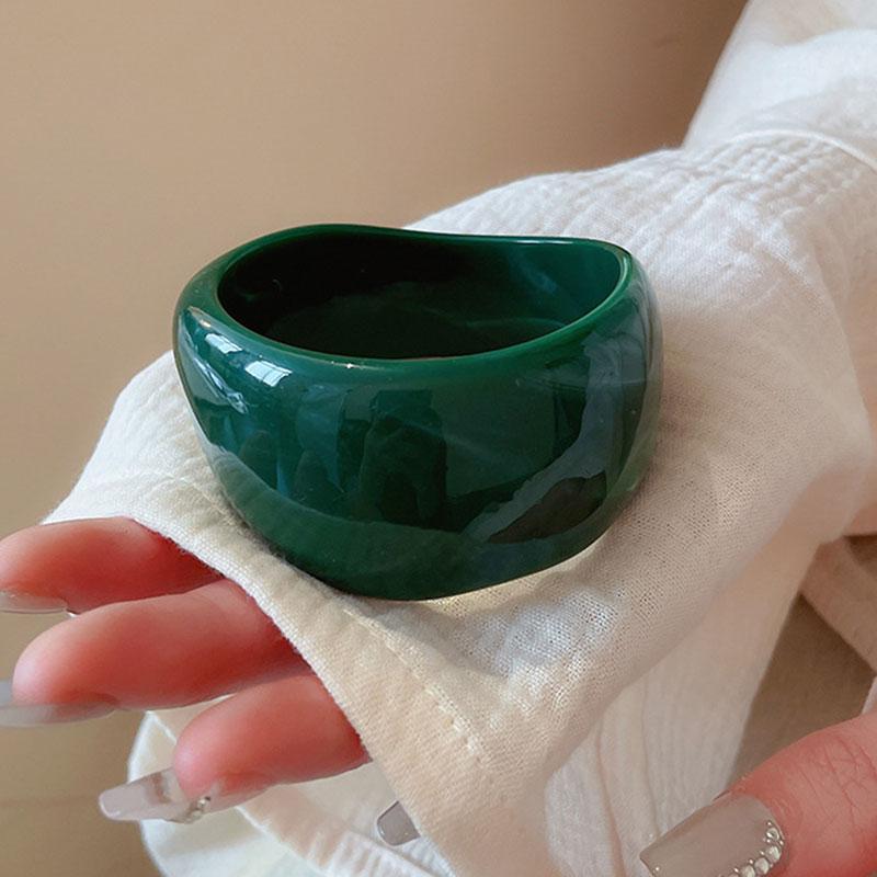 8 цветов богемные неровные толстые акриловые браслеты из смолы для женщин геометрические манжеты широкие браслеты мужские украшения лето