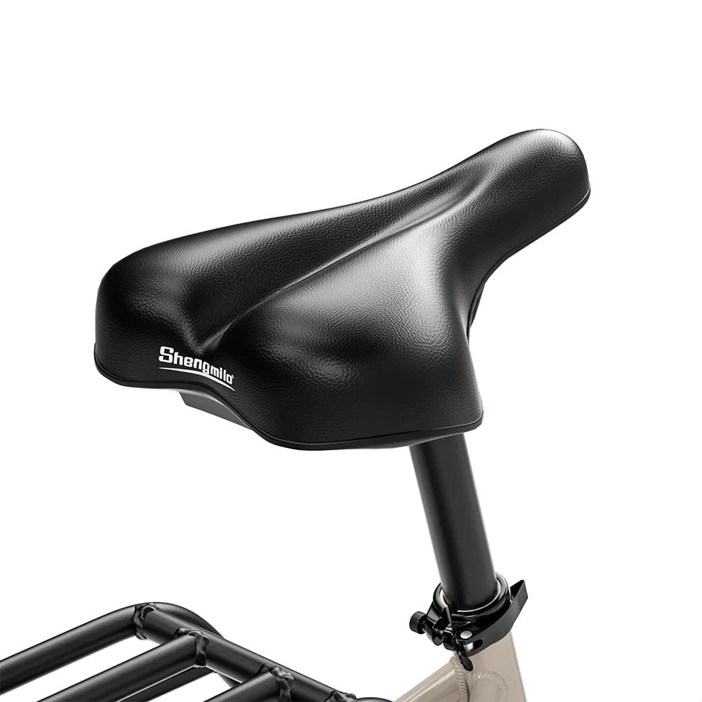 Электровелосипед Shengmilo S700 2000 Вт(Вершина горы) 48В 17,5Ач 26" Педелек с толстыми шинами, передняя вилка, задний багажник для городских поездок и езды по бездорожью