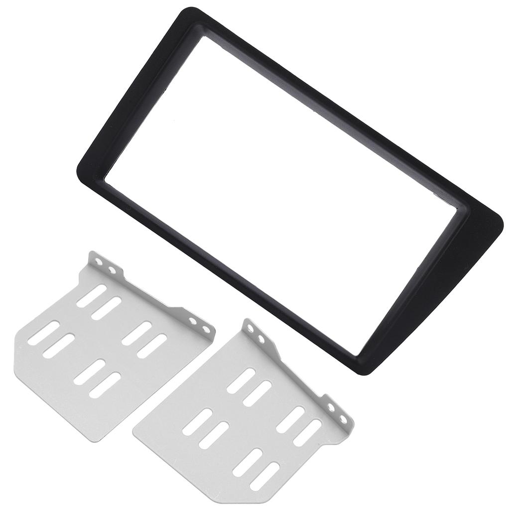 2Din Radio Stereo Fascia Dash Frame Trim Replacement for Honda Civic LHD 2001 2005