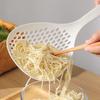 Colander Kitchen Utensils High Temperature Resistant PVC Colander Household Kitchen Colander Spoon Large Capacity