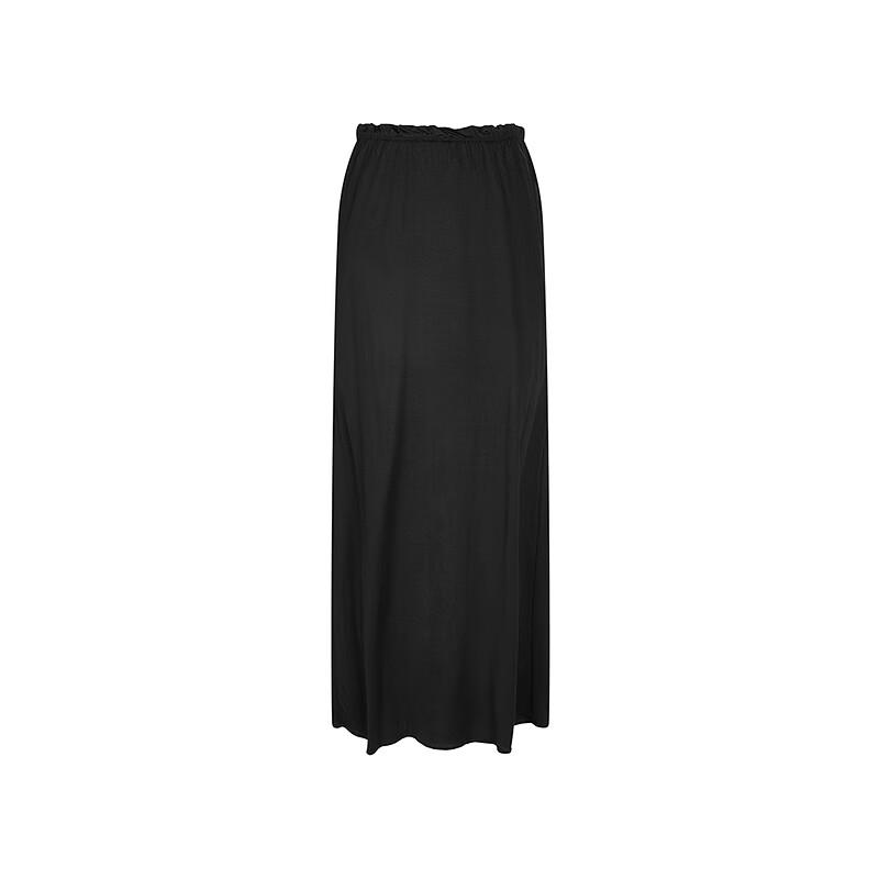 LESS 2025 Summer Slim Mulberry Silk Skirt